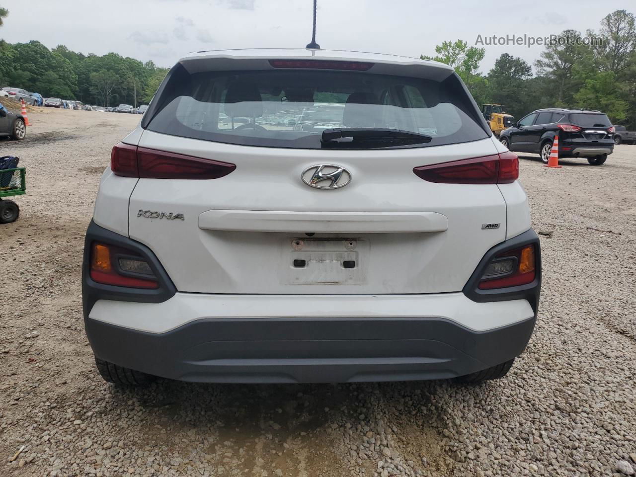 2021 Hyundai Kona Se Белый vin: KM8K1CAA4MU638857