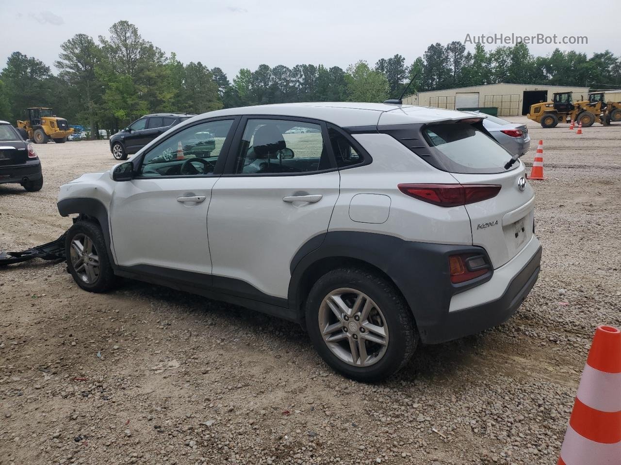 2021 Hyundai Kona Se White vin: KM8K1CAA4MU638857