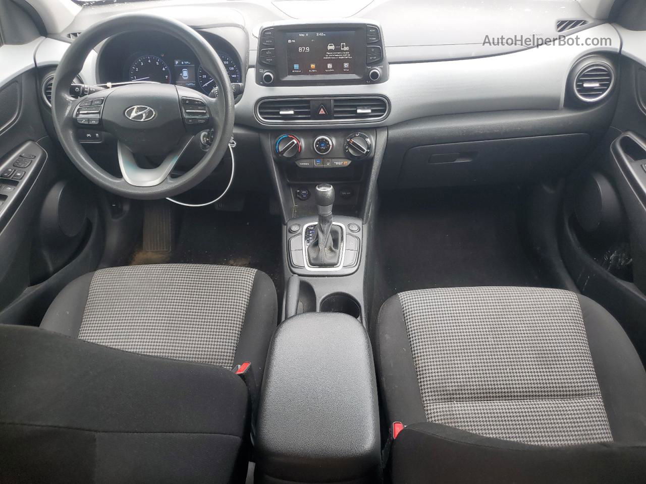 2021 Hyundai Kona Se White vin: KM8K1CAA4MU638857