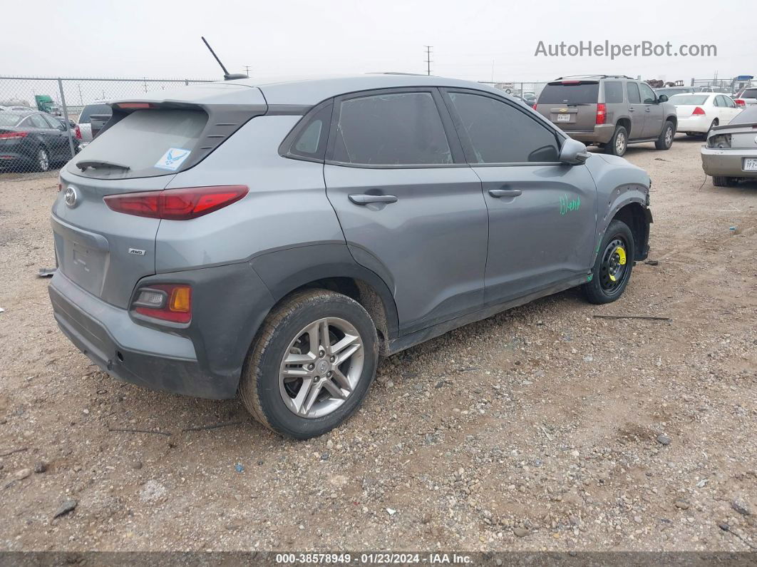 2021 Hyundai Kona Se Silver vin: KM8K1CAA4MU682227