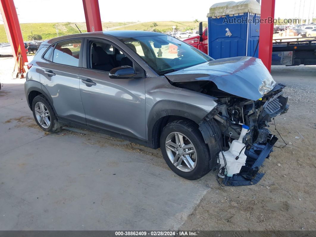 2021 Hyundai Kona Se Gray vin: KM8K1CAA4MU688626