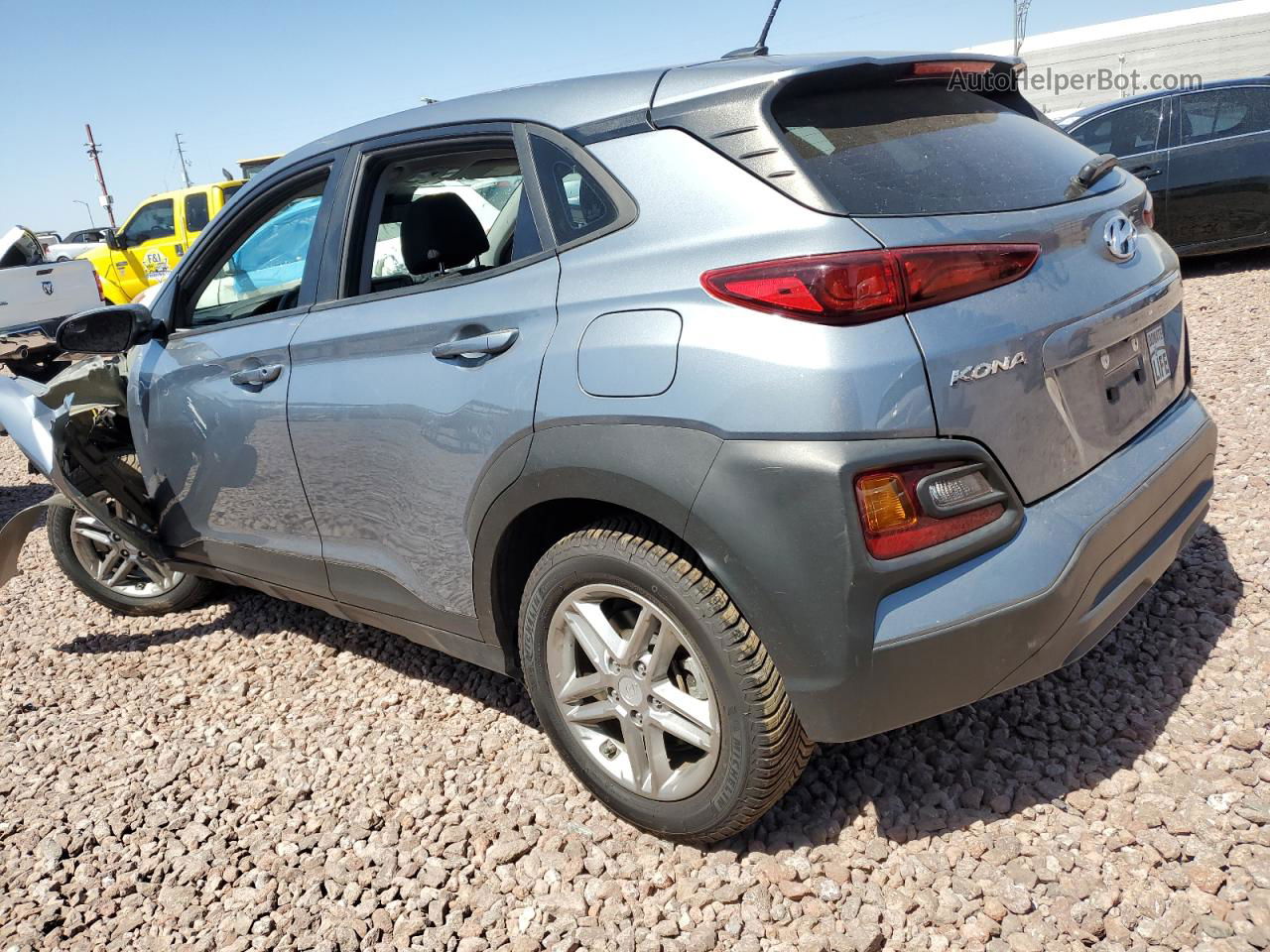 2021 Hyundai Kona Se Gray vin: KM8K1CAA6MU627410