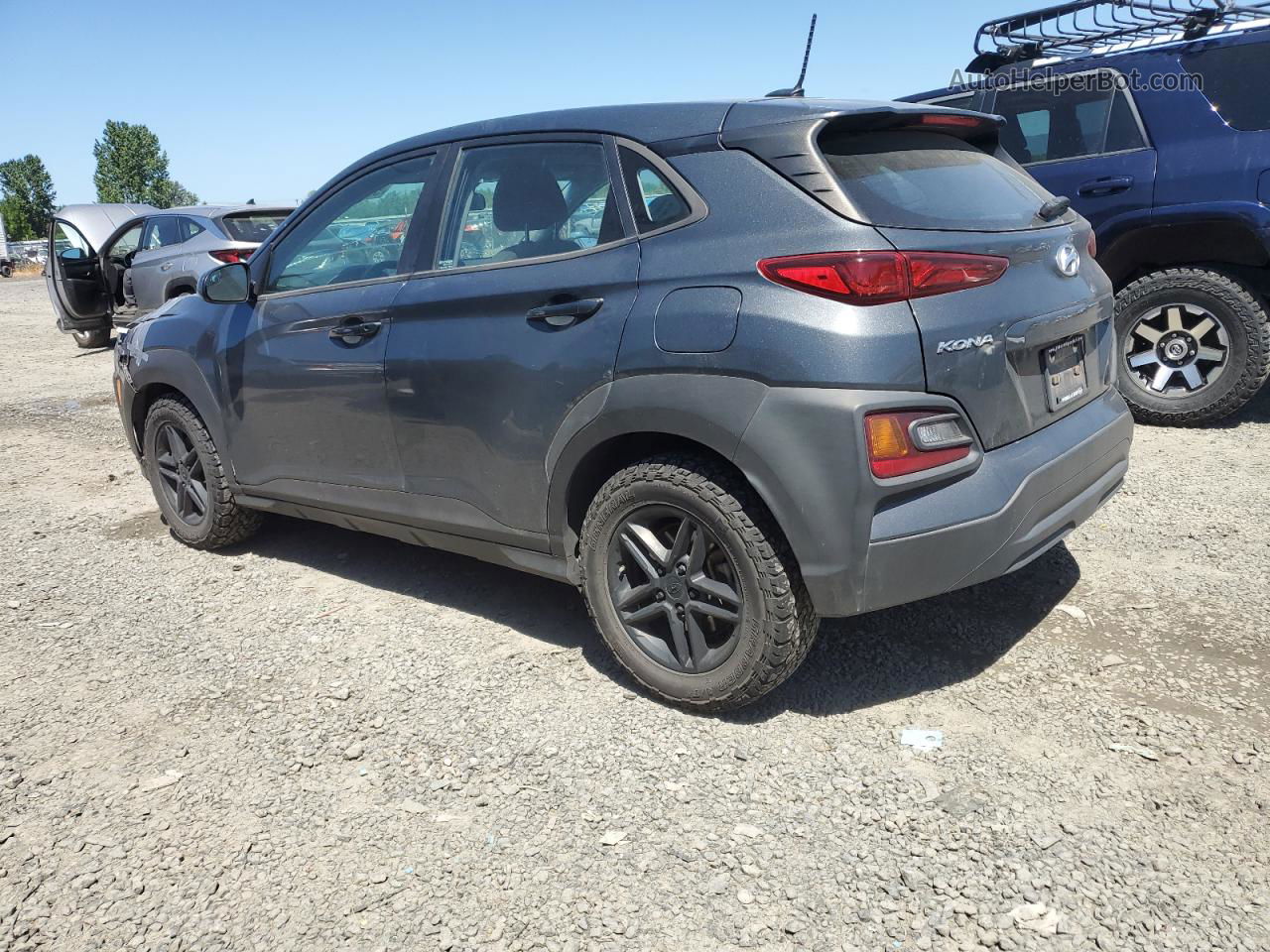 2021 Hyundai Kona Se Gray vin: KM8K1CAA6MU689826