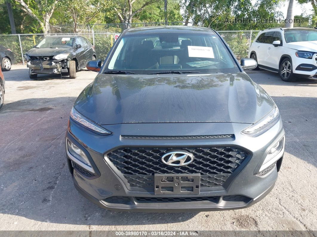 2021 Hyundai Kona Se Gray vin: KM8K1CAA6MU735641