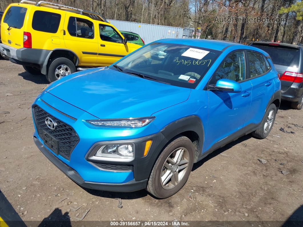 2021 Hyundai Kona Se Blue vin: KM8K1CAA7MU601155