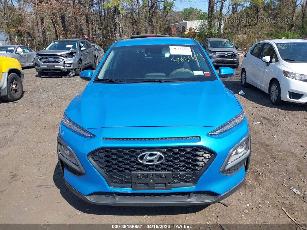 2021 Hyundai Kona Se Blue vin: KM8K1CAA7MU601155