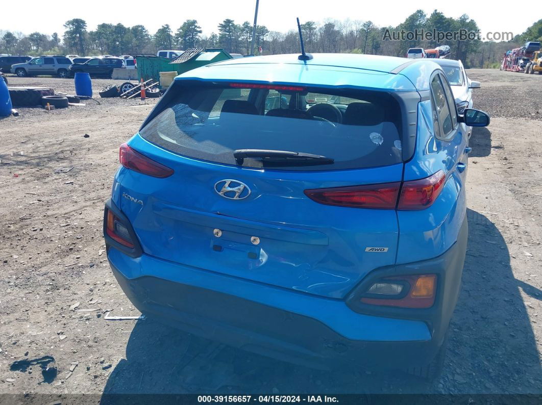 2021 Hyundai Kona Se Blue vin: KM8K1CAA7MU601155