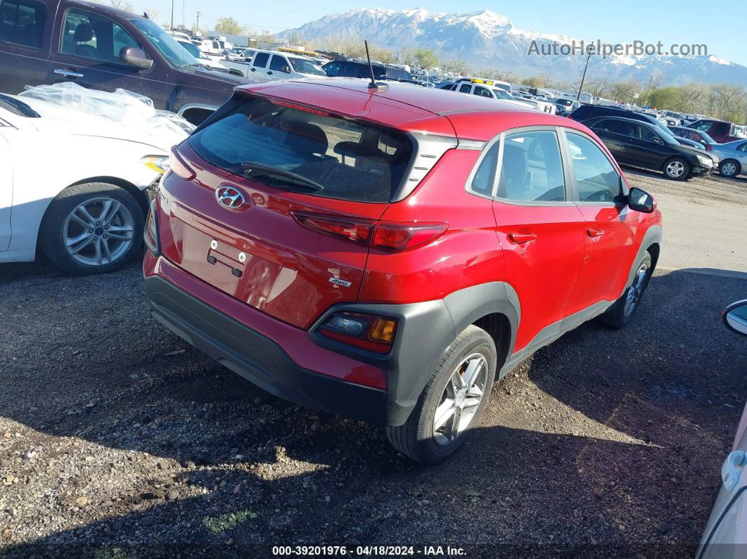 2021 Hyundai Kona Se Red vin: KM8K1CAA8MU626582