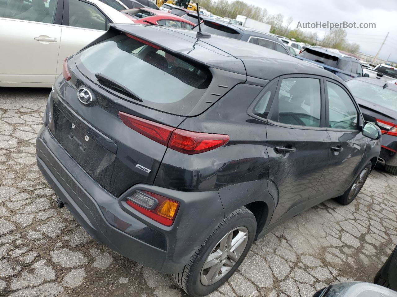 2021 Hyundai Kona Se Black vin: KM8K1CAA9MU630673