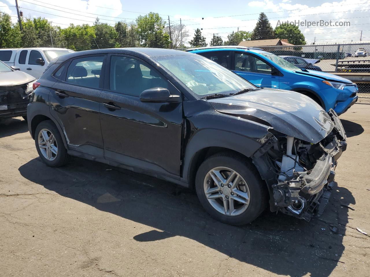 2021 Hyundai Kona Se Black vin: KM8K1CAA9MU688489