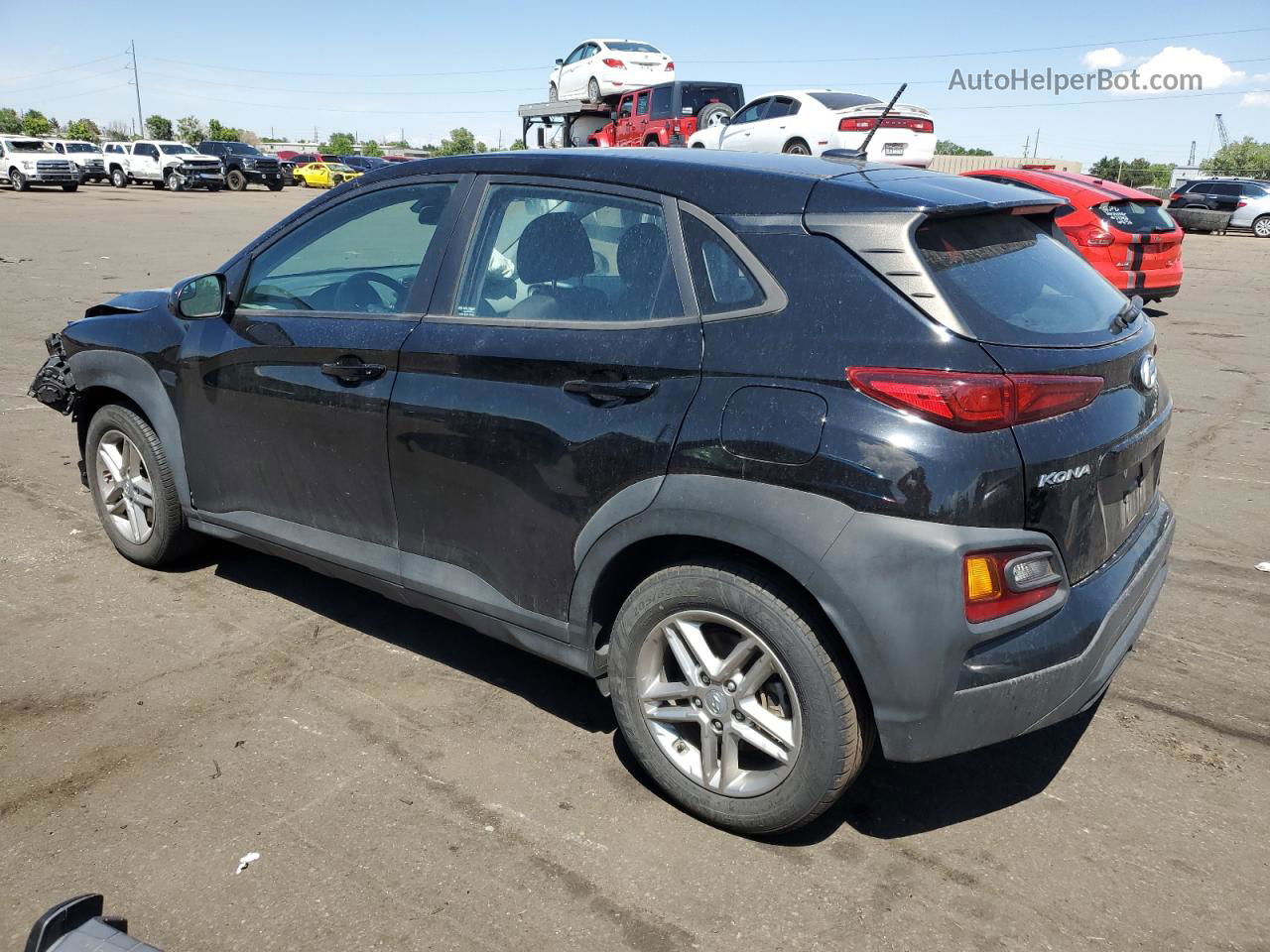 2021 Hyundai Kona Se Black vin: KM8K1CAA9MU688489