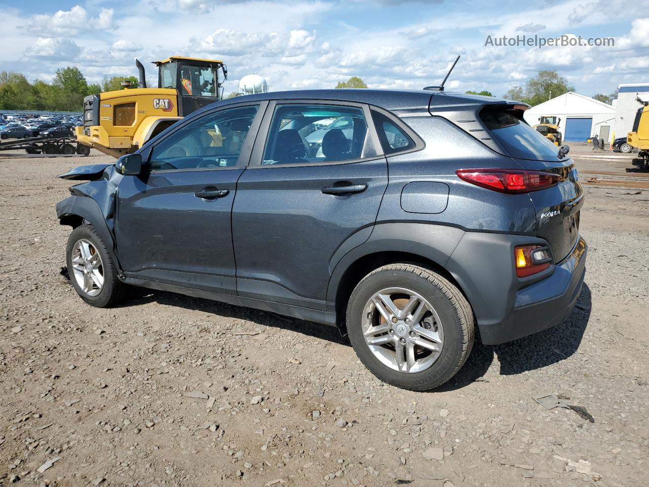 2021 Hyundai Kona Se Gray vin: KM8K1CAA9MU742261