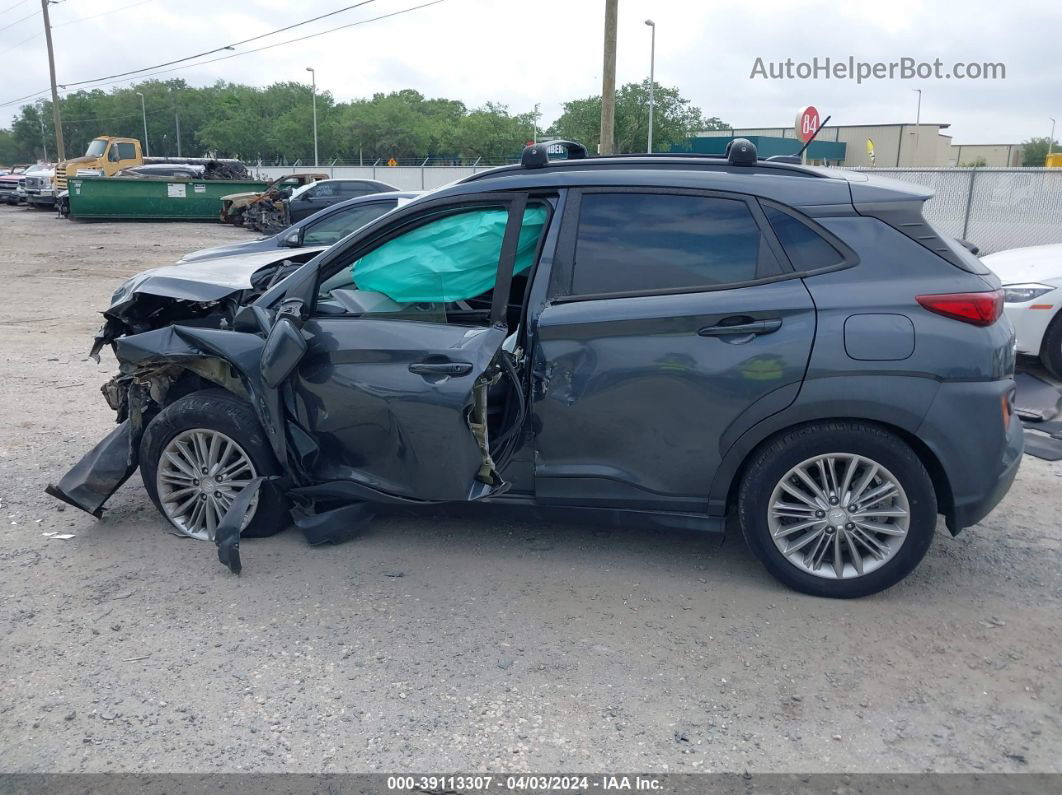 2021 Hyundai Kona Sel Black vin: KM8K22AA1MU626818