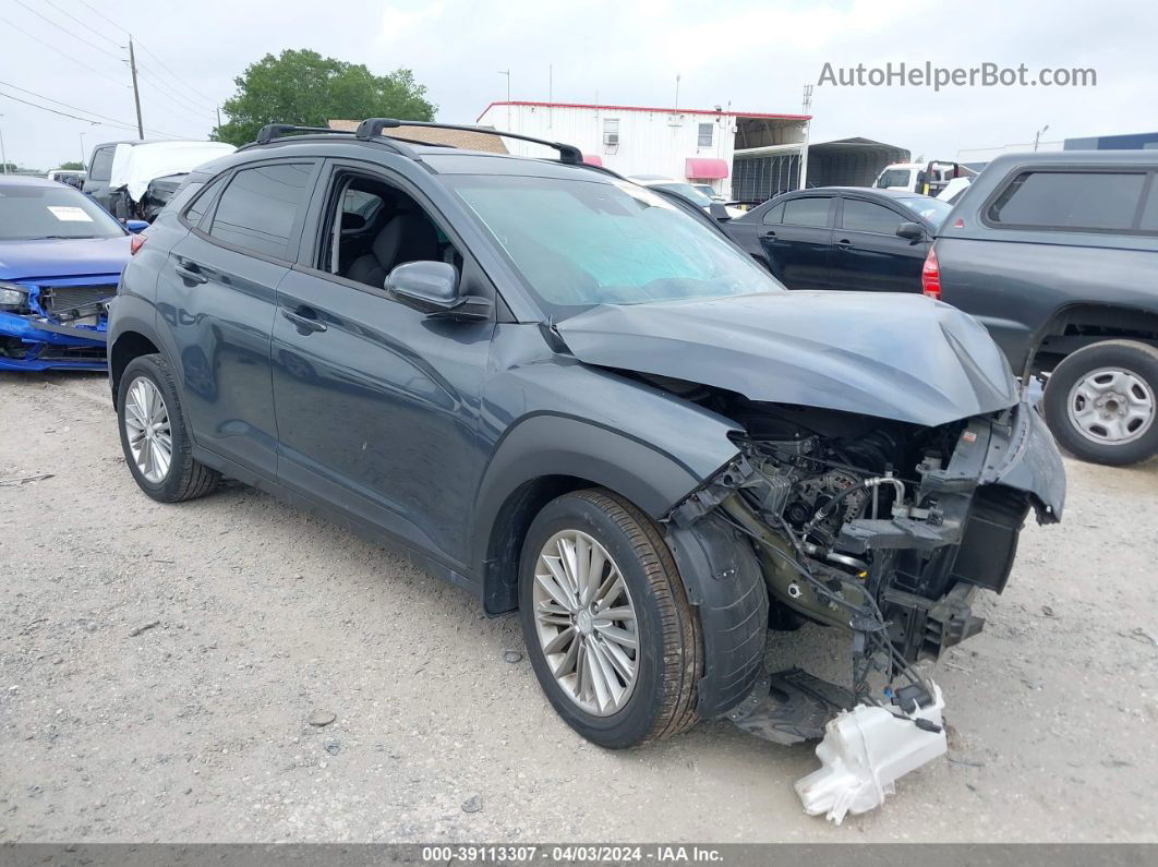 2021 Hyundai Kona Sel Black vin: KM8K22AA1MU626818