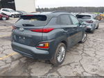 2021 Hyundai Kona Sel Gray vin: KM8K22AA2MU740150