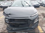 2021 Hyundai Kona Sel Gray vin: KM8K22AA2MU740150