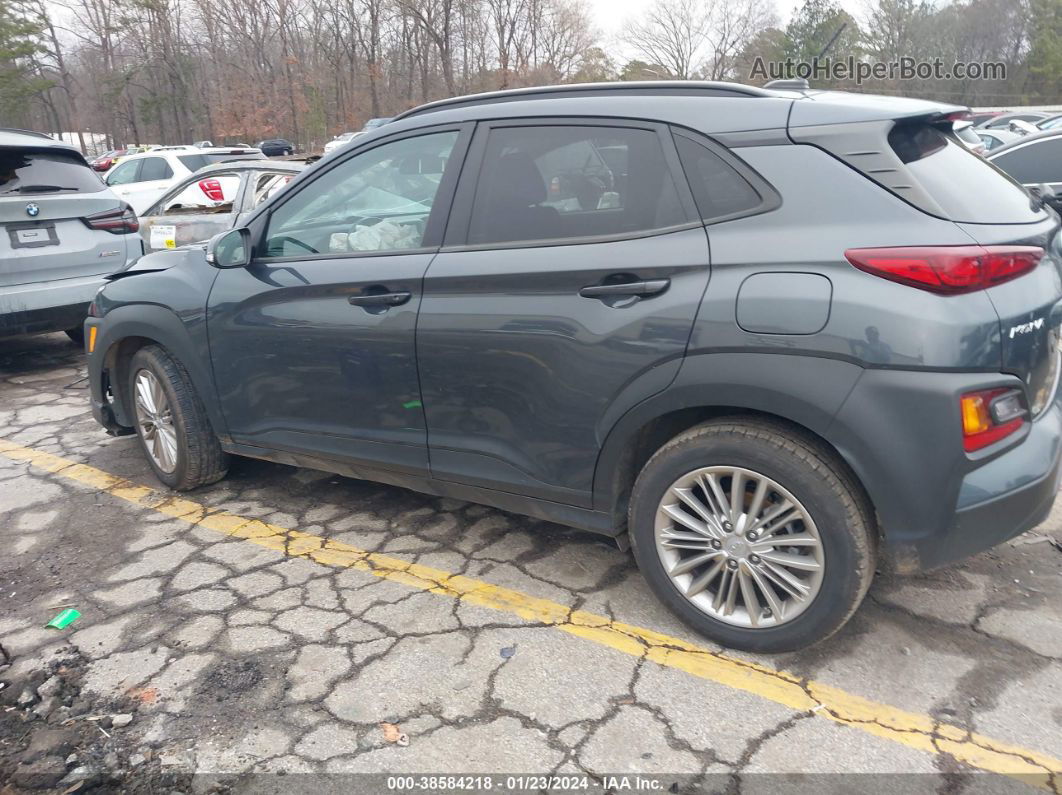 2021 Hyundai Kona Sel Gray vin: KM8K22AA2MU740150