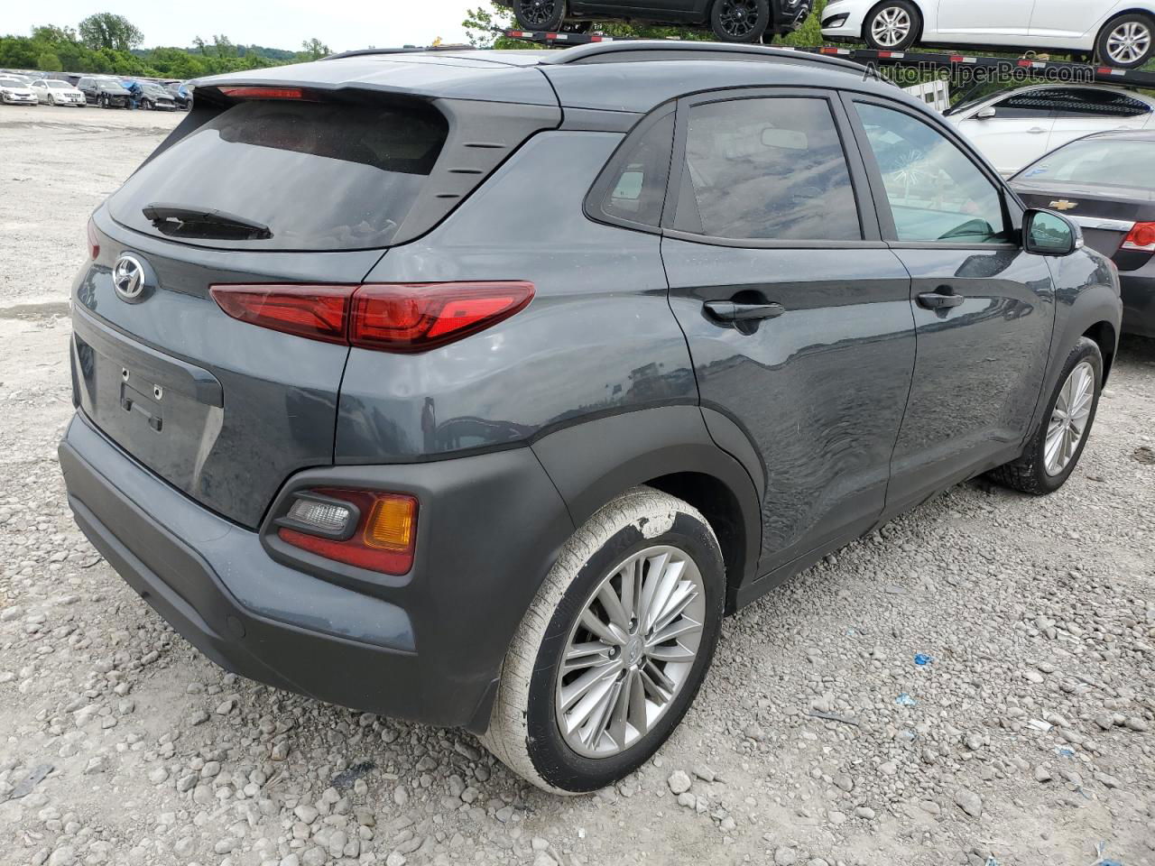 2021 Hyundai Kona Sel Charcoal vin: KM8K22AA4MU671218