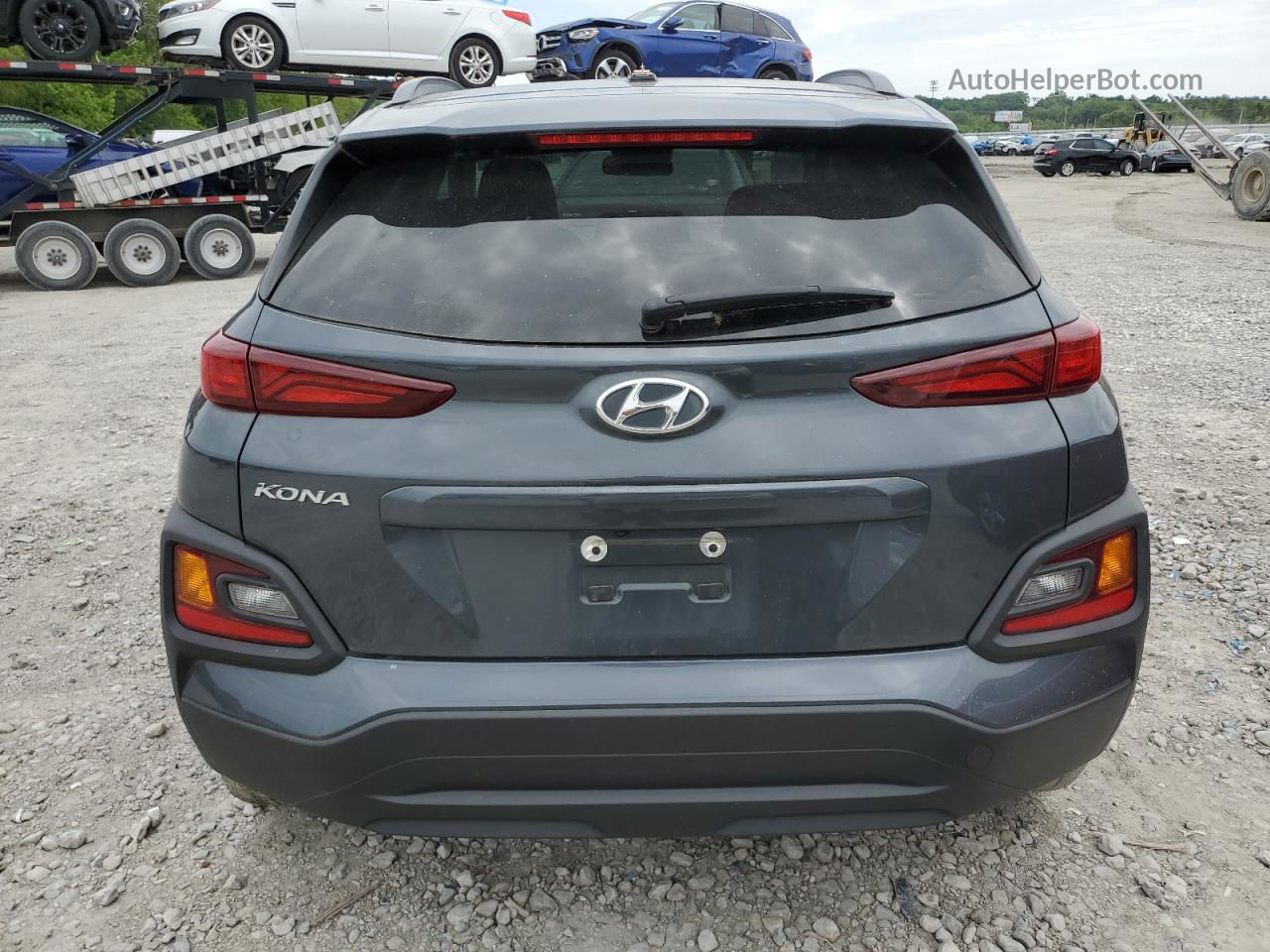 2021 Hyundai Kona Sel Charcoal vin: KM8K22AA4MU671218