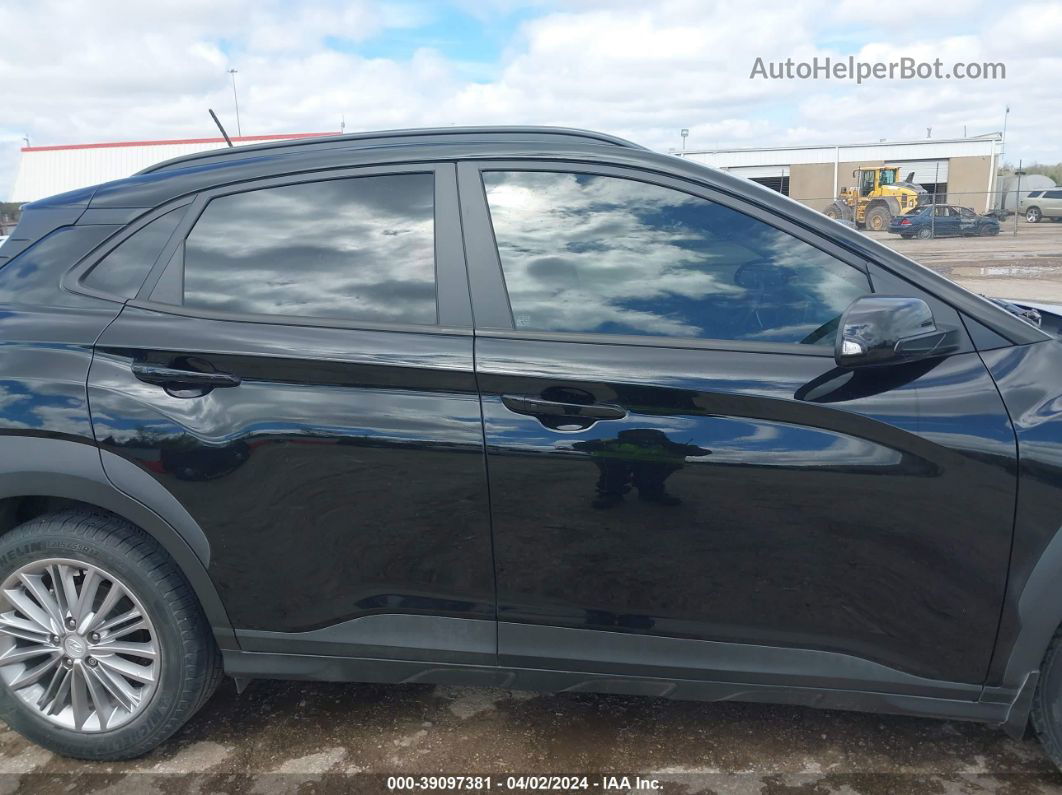 2021 Hyundai Kona Sel Черный vin: KM8K22AA6MU612185