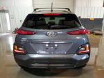 2021 Hyundai Kona Sel Gray vin: KM8K22AAXMU723211