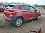 2021 Hyundai Kona Sel Red vin: KM8K23AG7MU106309