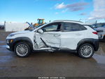 2021 Hyundai Kona Sel White vin: KM8K2CAA2MU687536