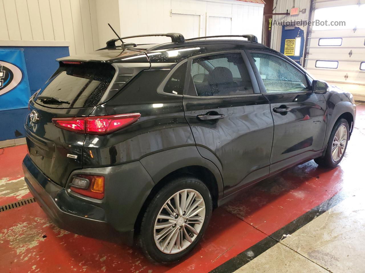 2021 Hyundai Kona Sel Black vin: KM8K2CAA4MU599331