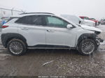 2021 Hyundai Kona Sel White vin: KM8K2CAA6MU657276