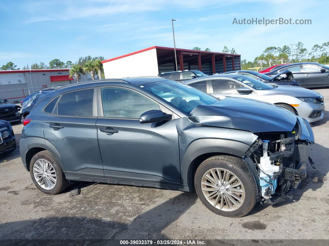 2021 Hyundai Kona Sel Серый vin: KM8K2CAA7MU649381