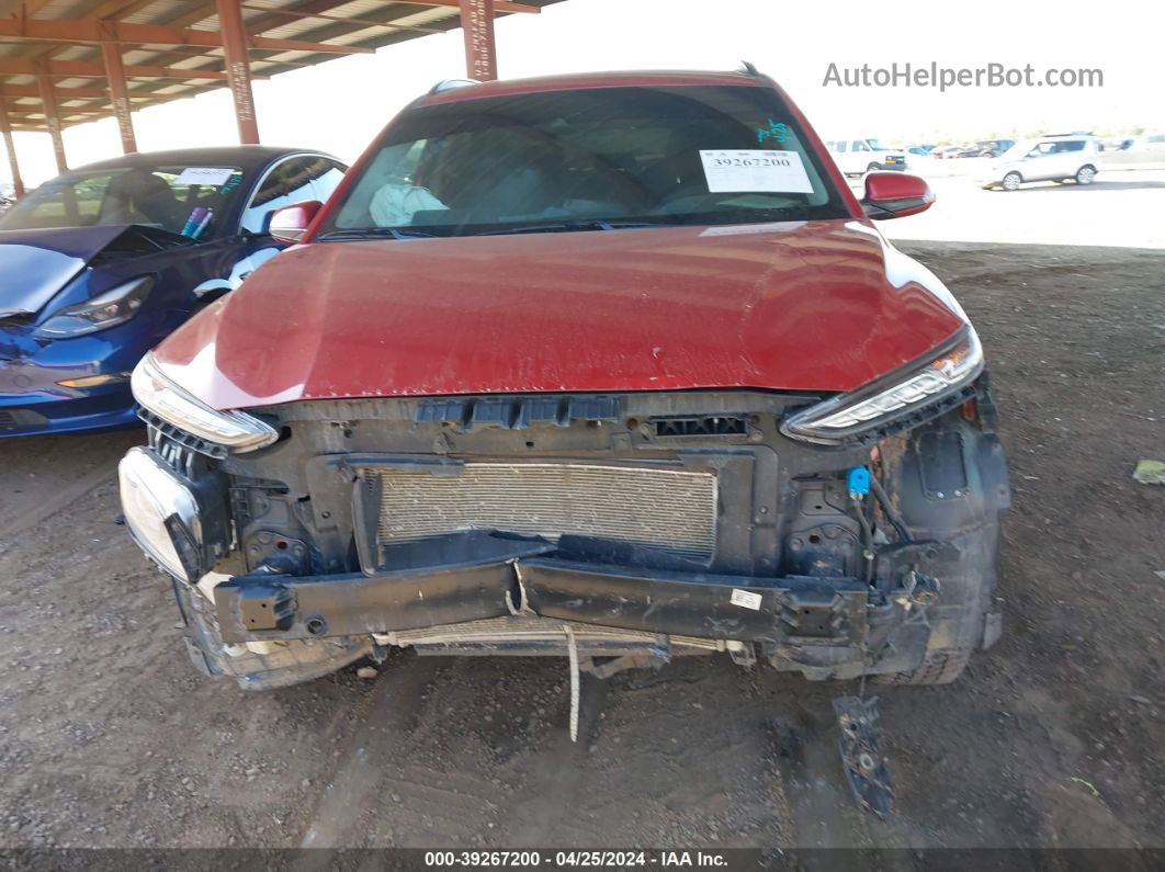 2021 Hyundai Kona Sel Red vin: KM8K2CAA9MU752169