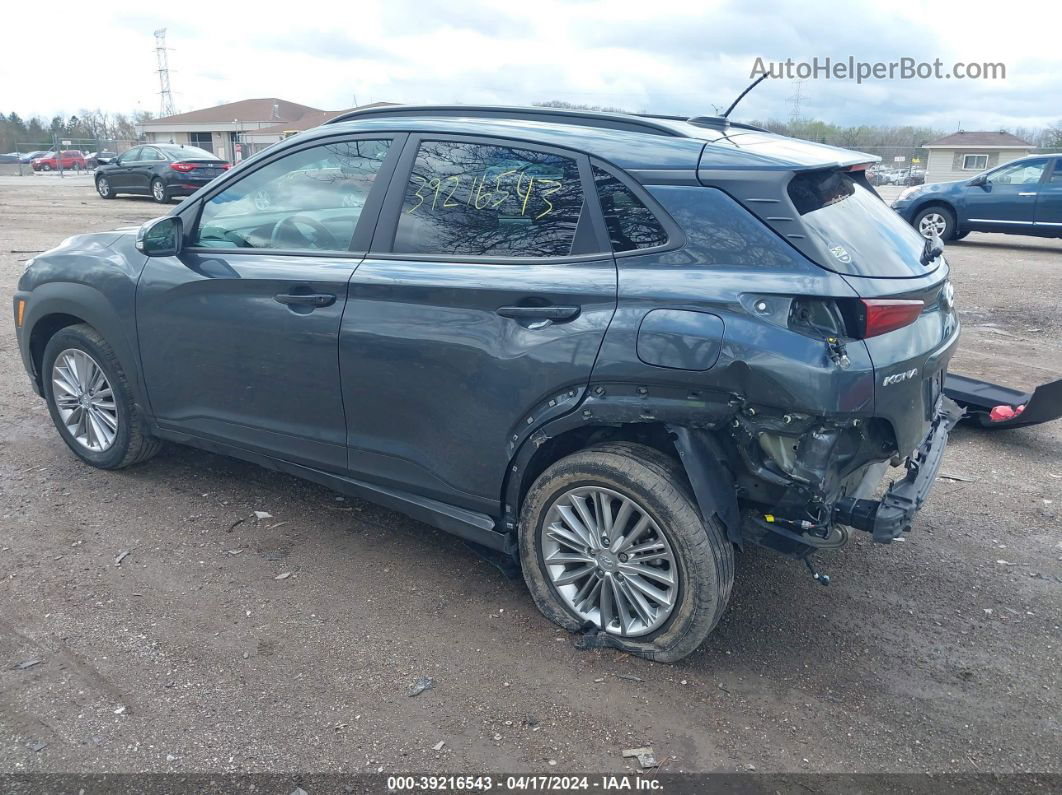 2021 Hyundai Kona Sel Серый vin: KM8K2CAAXMU664523