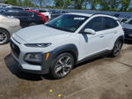 2021 Hyundai Kona Limited Silver vin: KM8K33A51MU623469