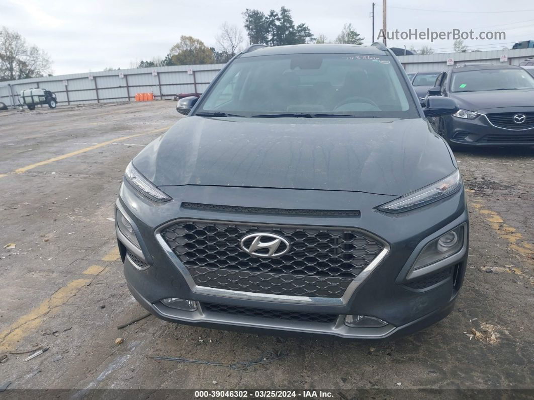 2021 Hyundai Kona Limited Gray vin: KM8K33A57MU708266