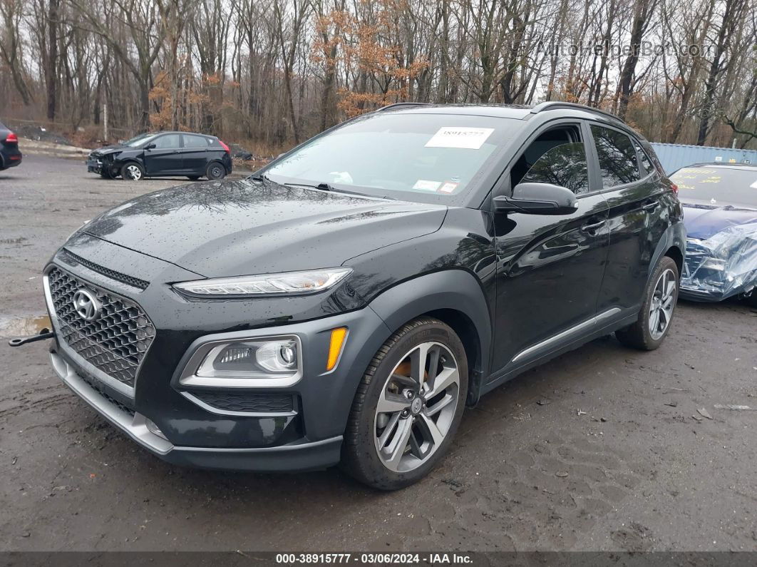 2021 Hyundai Kona Limited Black vin: KM8K3CA56MU667399