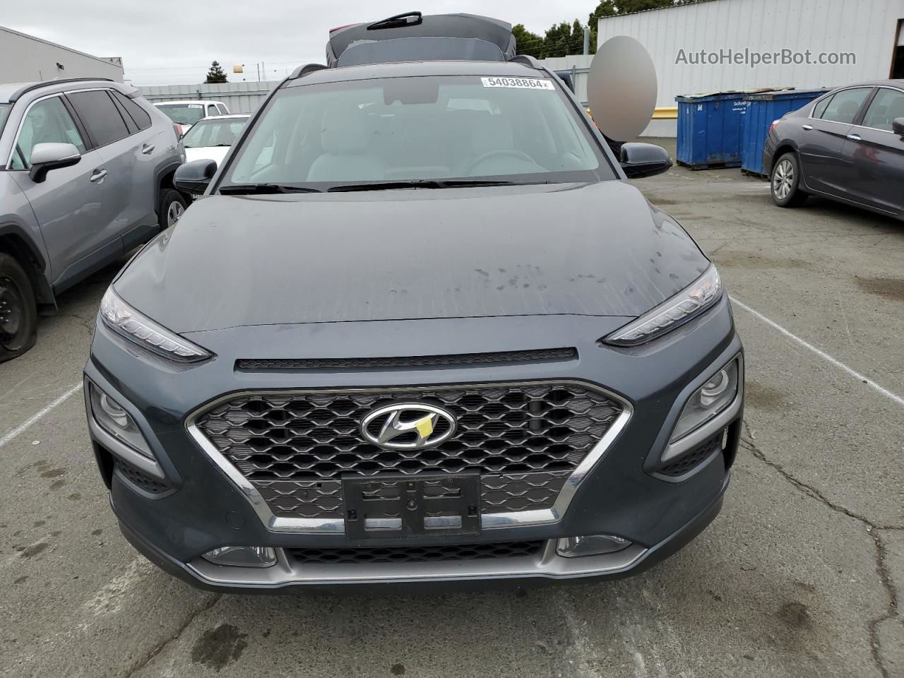 2021 Hyundai Kona Limited Charcoal vin: KM8K3CA5XMU730326