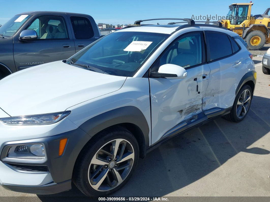 2021 Hyundai Kona Ultimate White vin: KM8K53A51MU658832