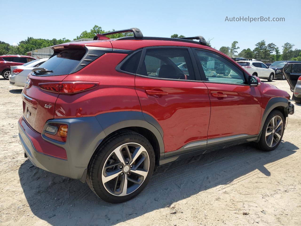 2021 Hyundai Kona Ultimate Red vin: KM8K53A55MU616020