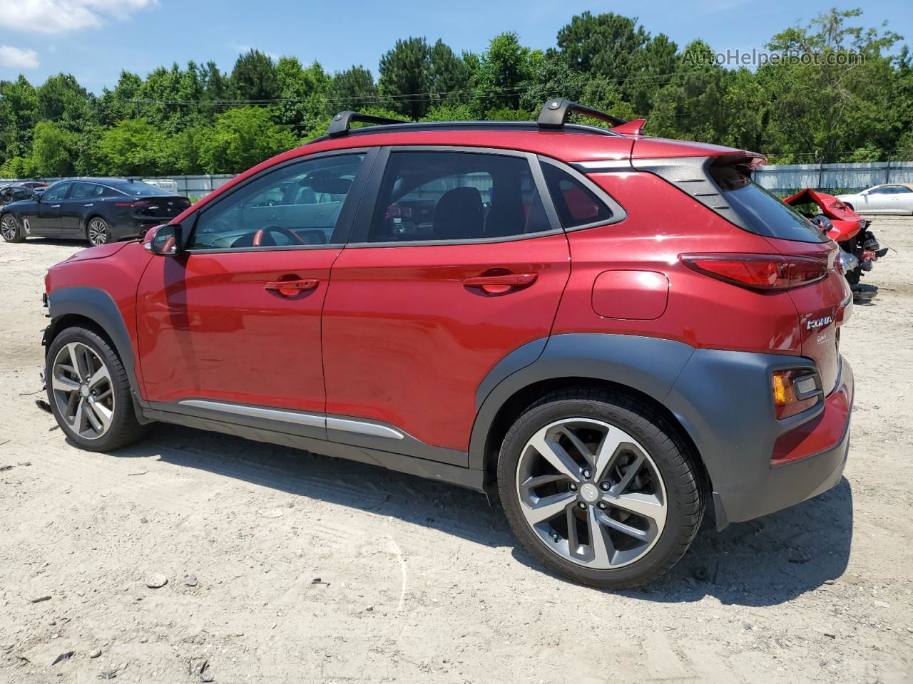 2021 Hyundai Kona Ultimate Red vin: KM8K53A55MU616020