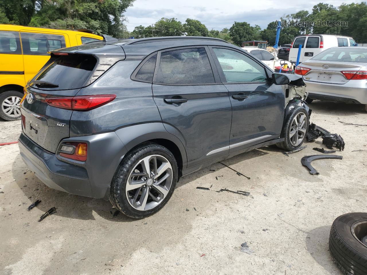 2021 Hyundai Kona Ultimate Charcoal vin: KM8K53A58MU668855