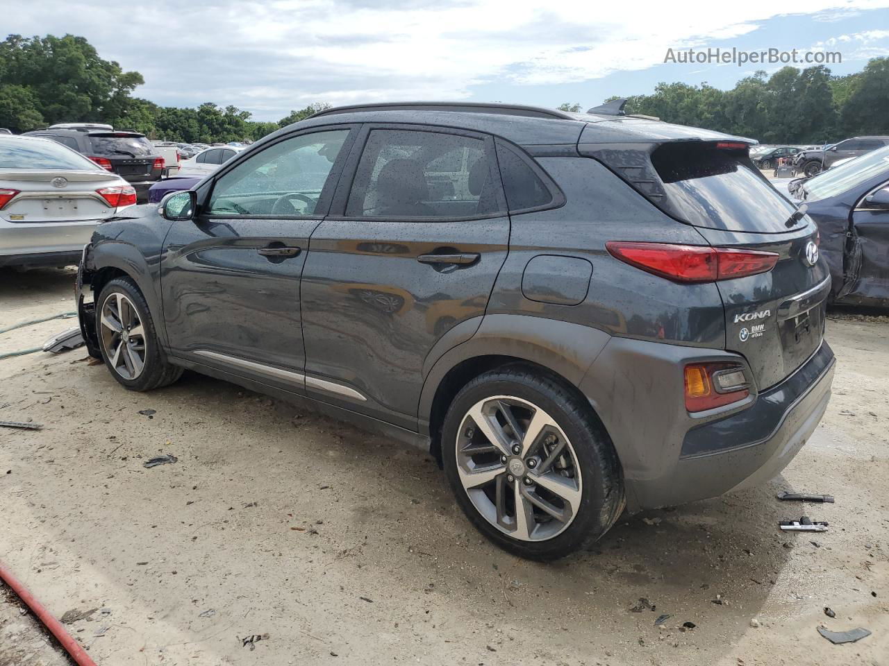 2021 Hyundai Kona Ultimate Charcoal vin: KM8K53A58MU668855