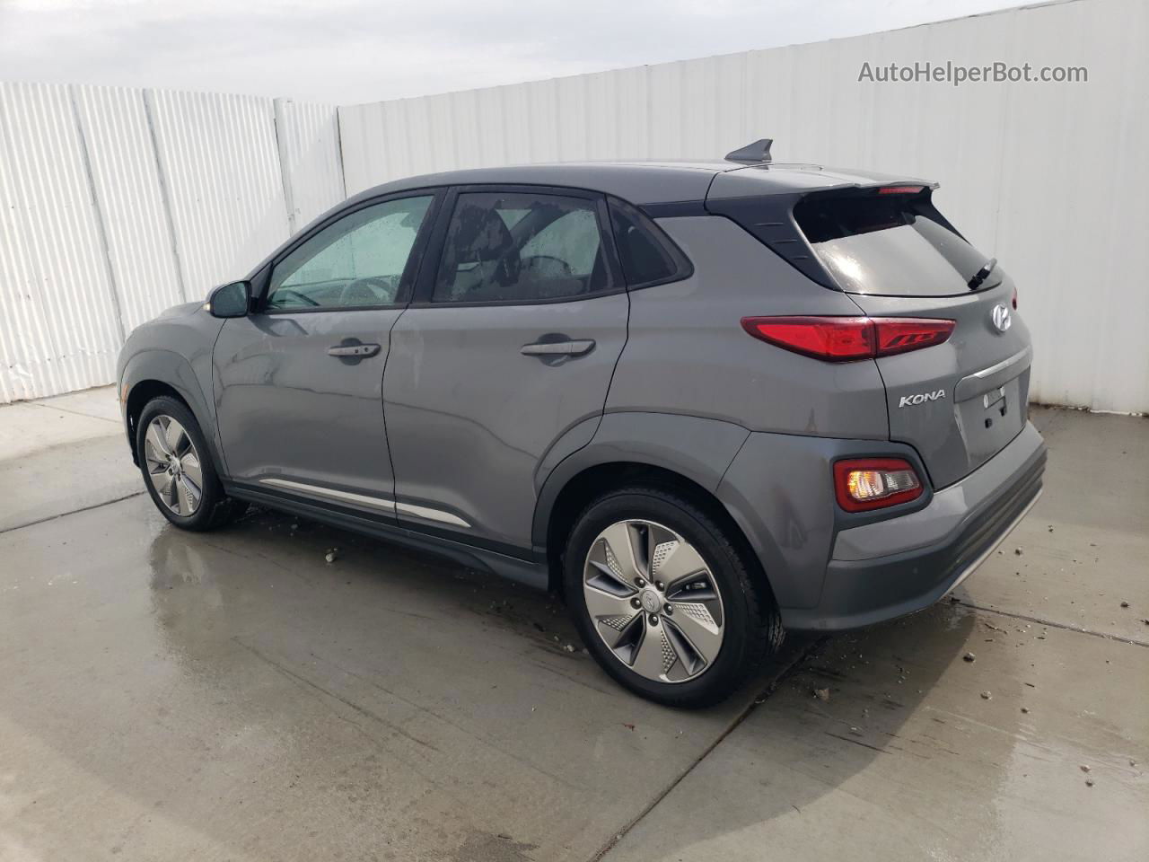 2021 Hyundai Kona Ultimate Gray vin: KM8K53AG2MU131352