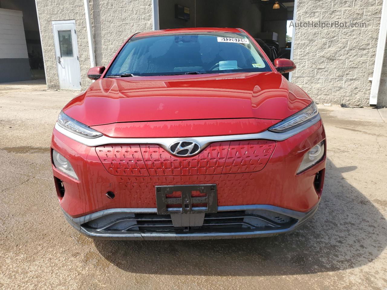 2021 Hyundai Kona Ultimate Red vin: KM8K53AG3MU135216