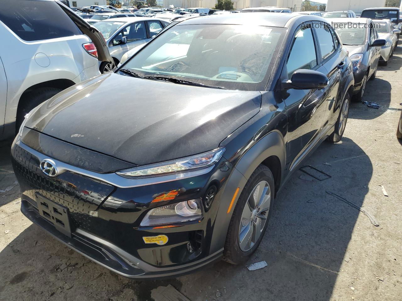 2021 Hyundai Kona Ultimate Black vin: KM8K53AG5MU115243