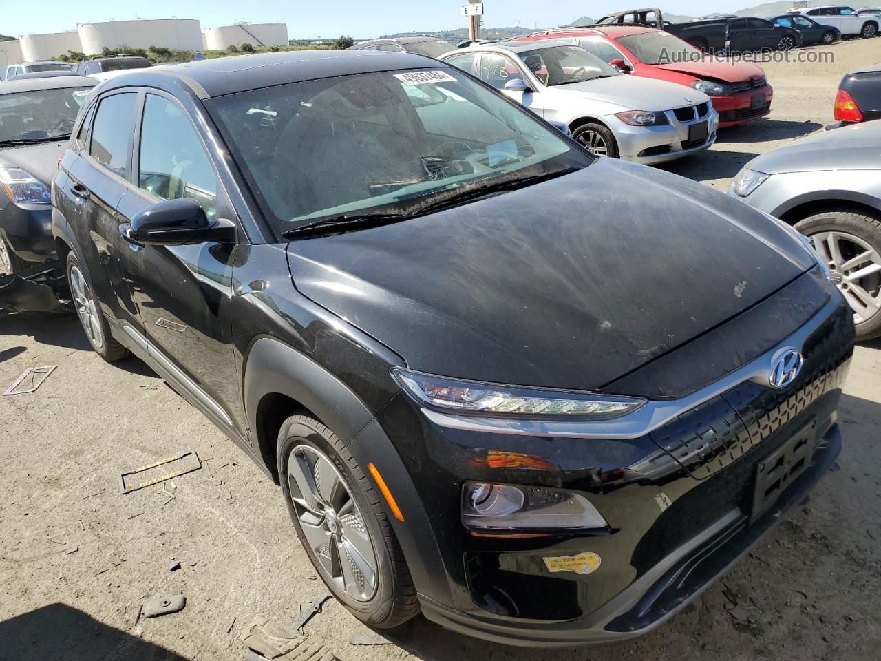 2021 Hyundai Kona Ultimate Black vin: KM8K53AG5MU115243