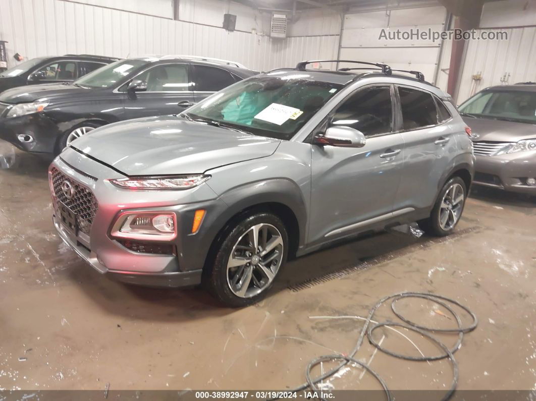 2021 Hyundai Kona Ultimate Silver vin: KM8K5CA56MU669812