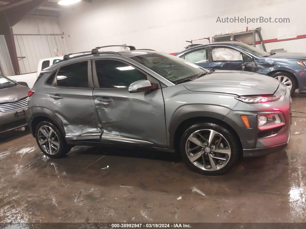 2021 Hyundai Kona Ultimate Silver vin: KM8K5CA56MU669812