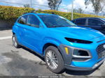 2021 Hyundai Kona Sel Plus Blue vin: KM8K62AA0MU601753