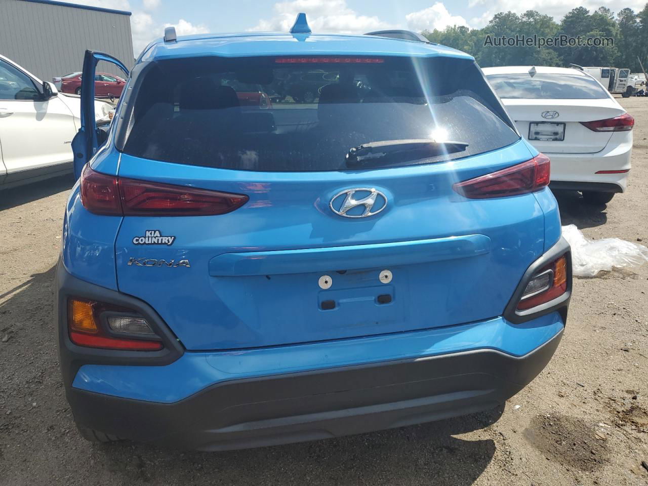 2021 Hyundai Kona Sel Plus Blue vin: KM8K62AA0MU615524