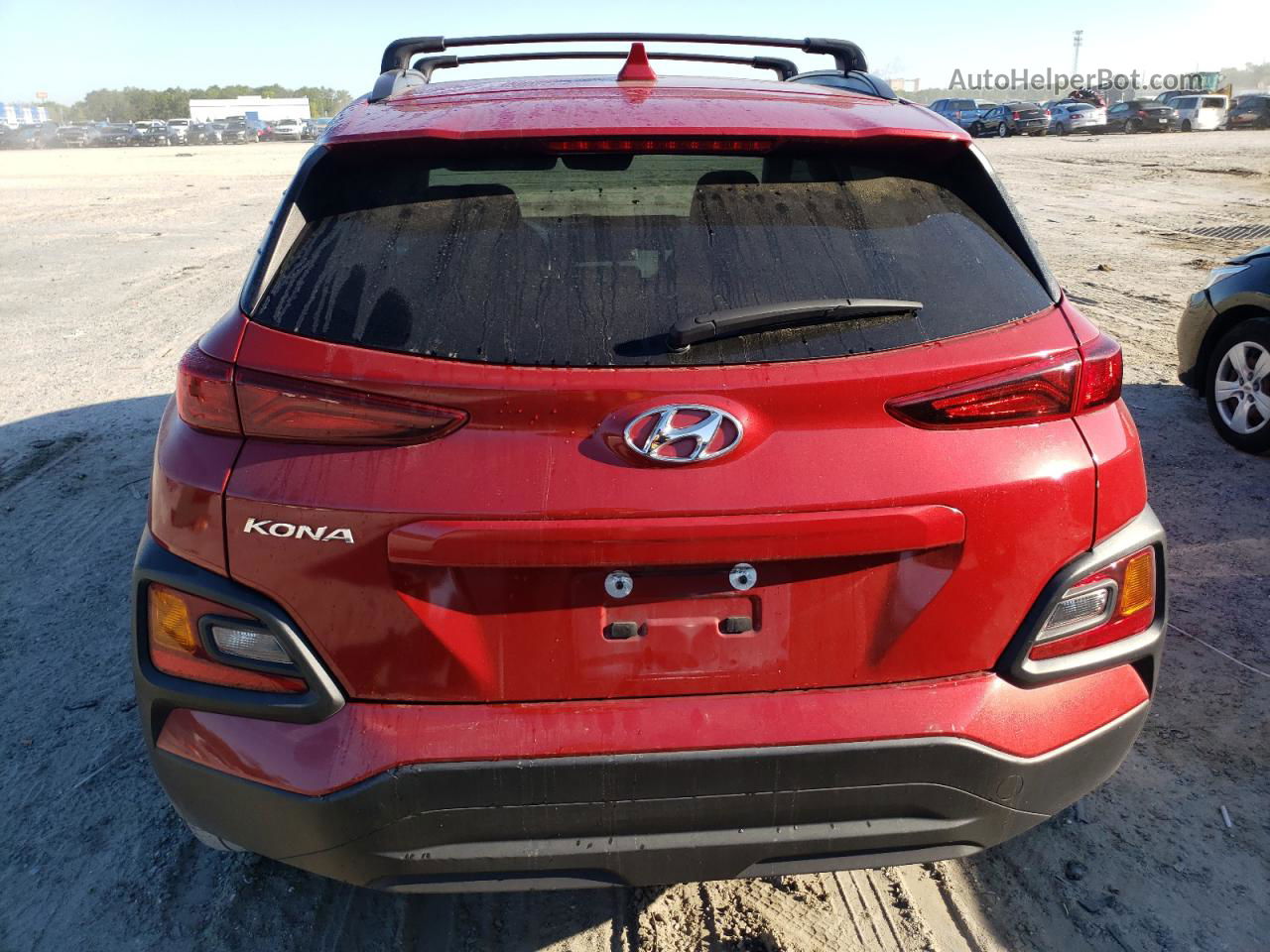 2021 Hyundai Kona Sel Plus Red vin: KM8K62AA1MU628668